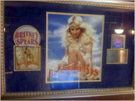 Britney Spears Plaque