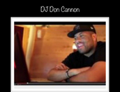 DJ Don Cannon inside Soul Asylum Chamblee